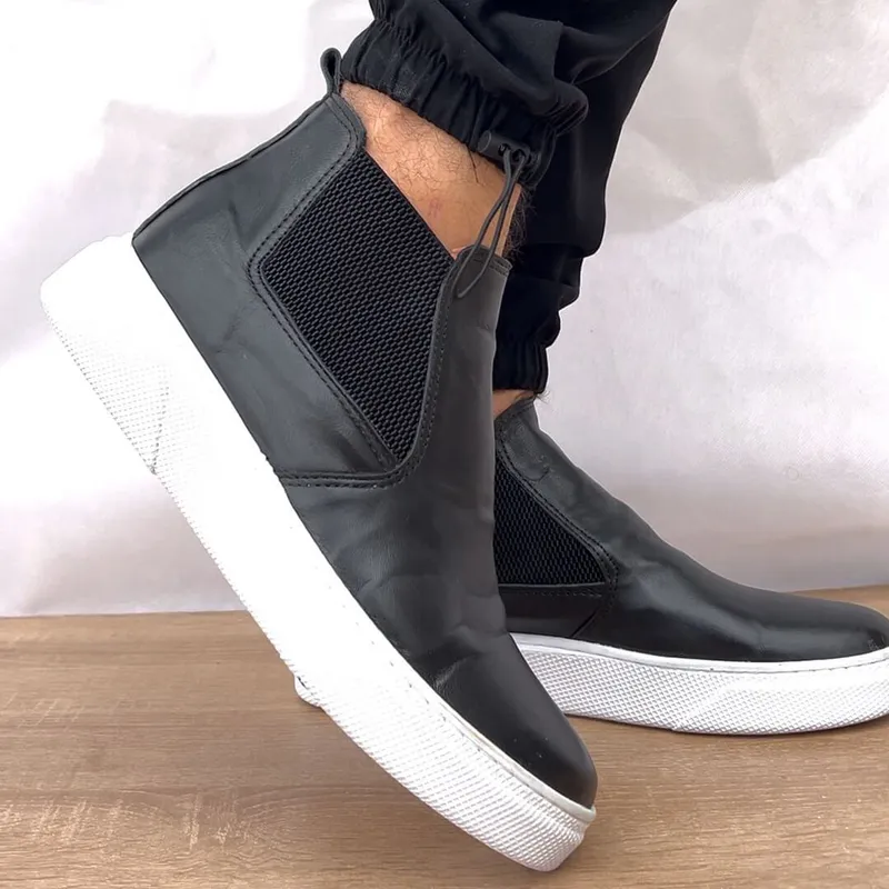 Bottes en cuir homme TP